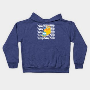 cat messenger Kids Hoodie